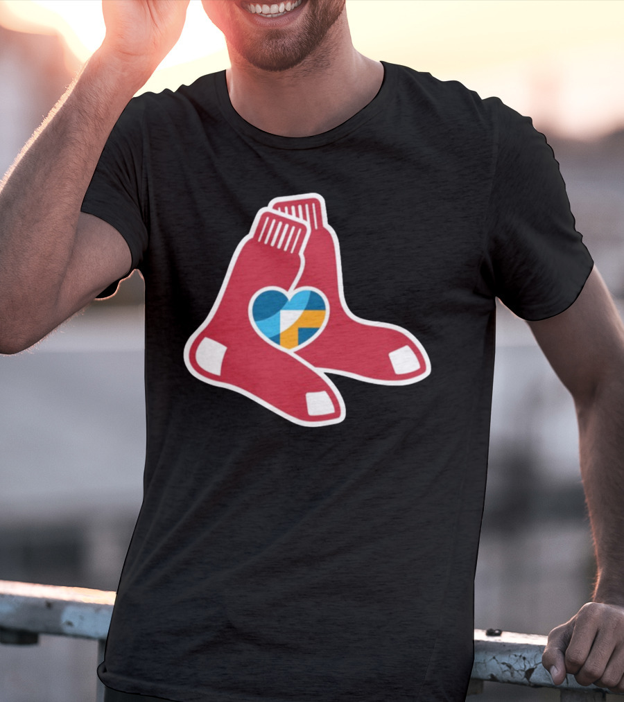 Red Sox Foundation Heart T-Shirt