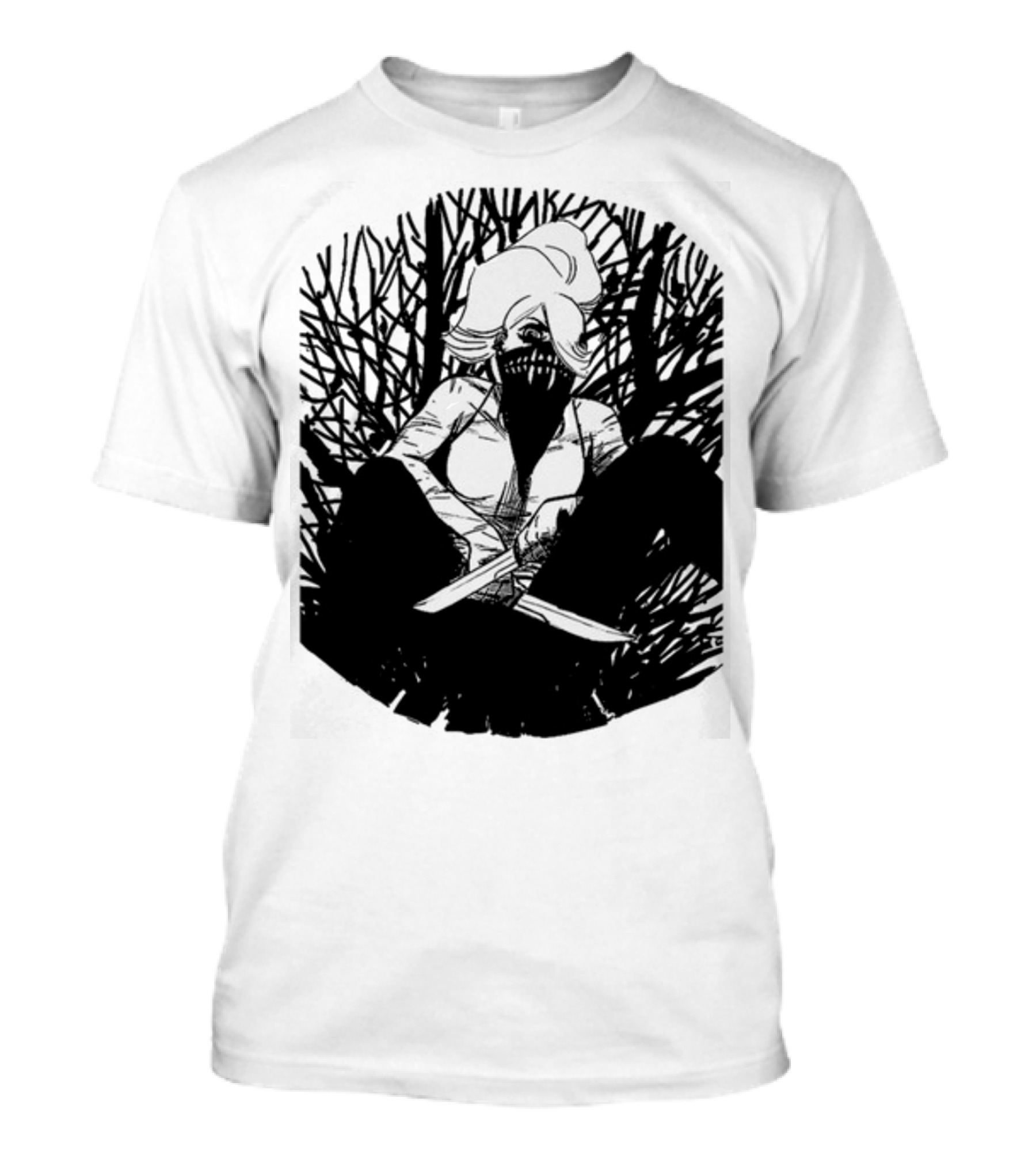 Something Is Killing The Woods Warrior T-Shirt