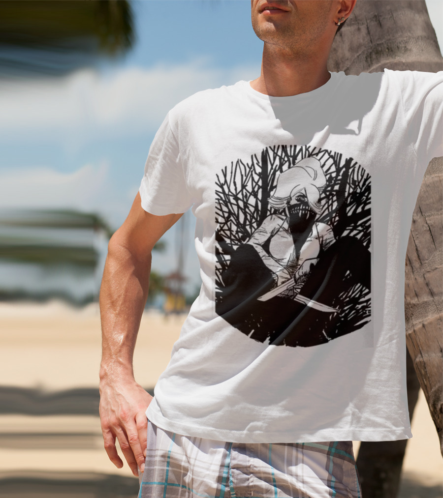 Something Is Killing The Woods Warrior T-Shirt