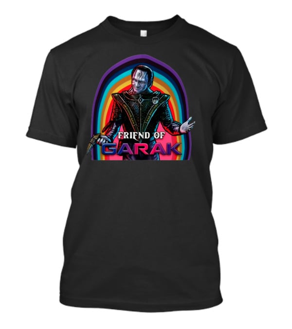 Friend Of Garak Star Trek Rainbow Garak T-Shirt