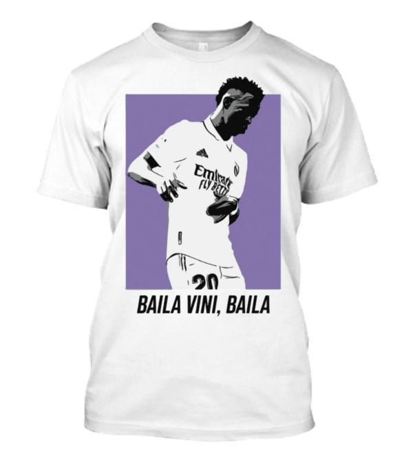 Club1863 Baila Vini Baila Real Madrid Football T-Shirt