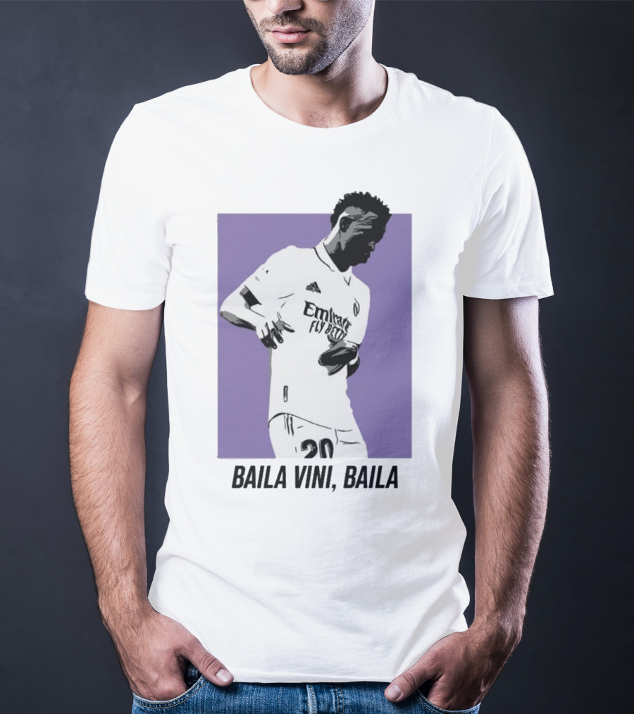 Club1863 Baila Vini Baila Real Madrid Football T-Shirt
