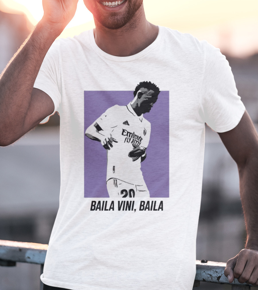 Club1863 Baila Vini Baila Real Madrid Football T-Shirt