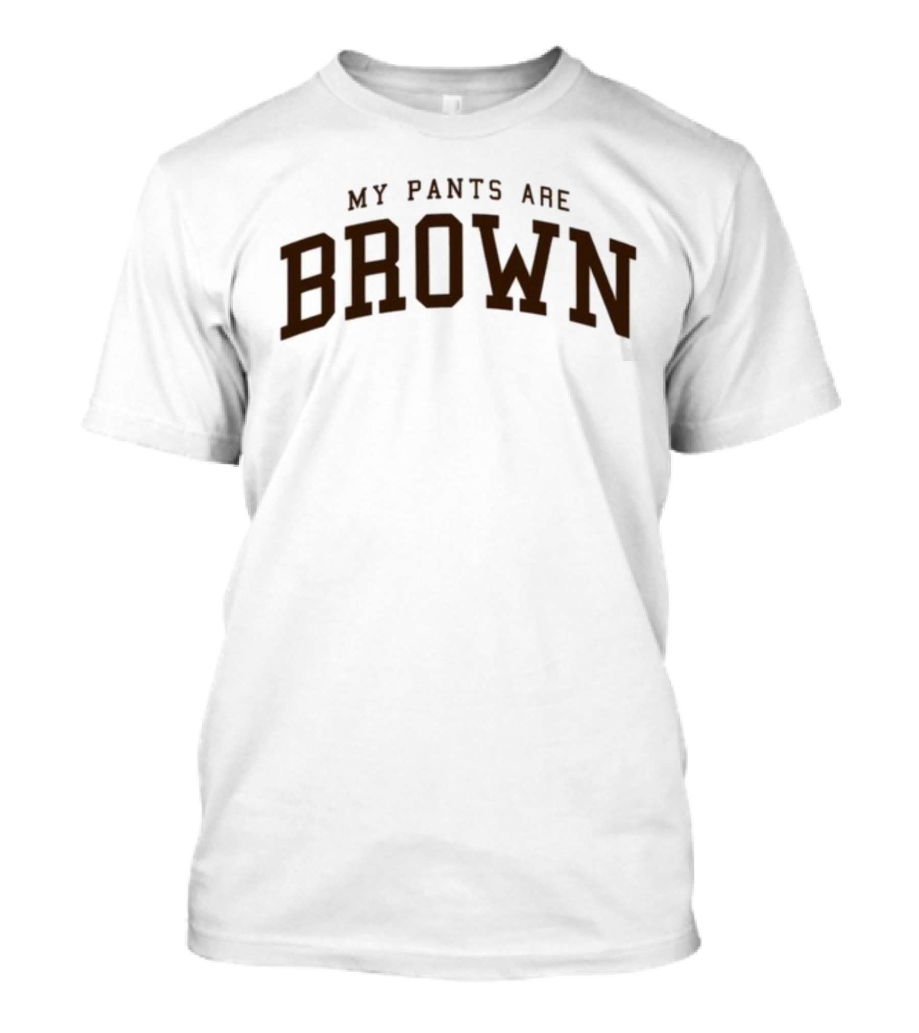 Snazzyseagull My Pants Are Brown T-Shirt