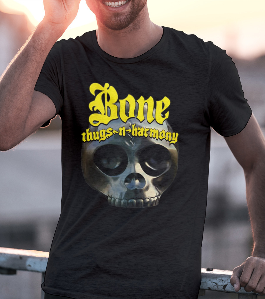 Bone Thugs-N-Harmony Skull Logo Thuggish Ruggish T-Shirt