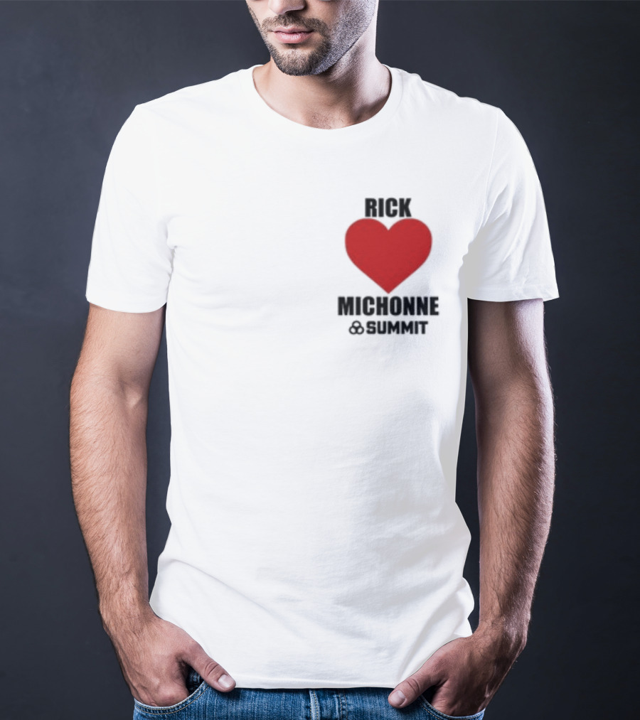 Rick Love Michonne Heart Symbol TWD Summit T-Shirt