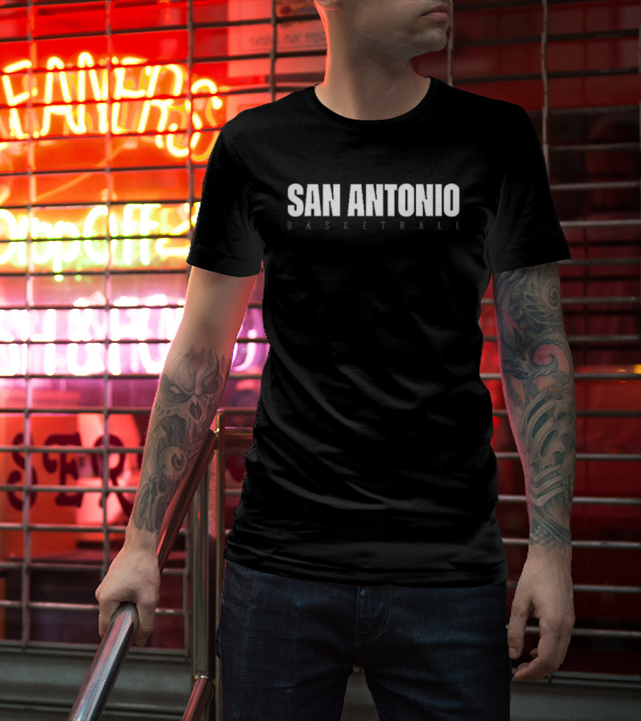 San Antonio Basketball Florist Heb T-Shirt