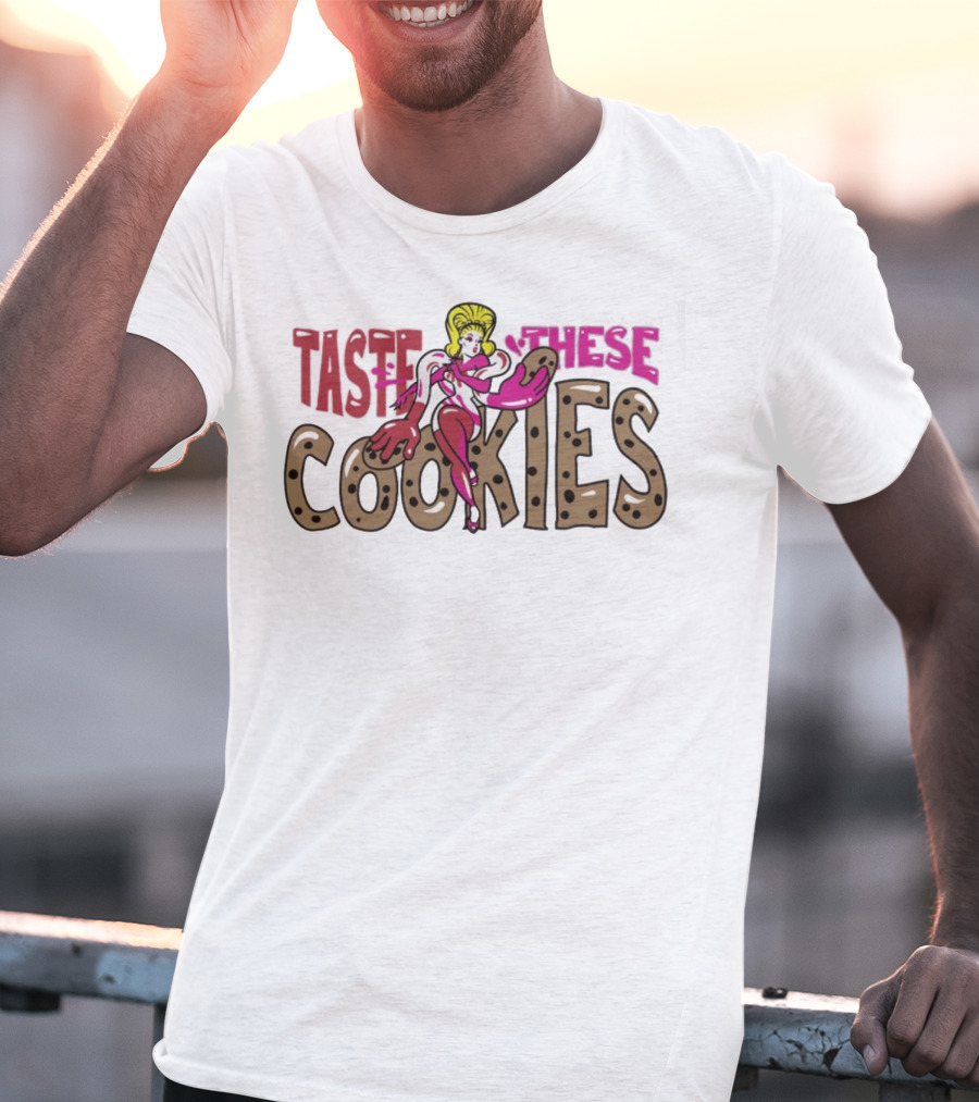 Jaymes Mansfield Taste These Cookies Cartoon T-Shirt