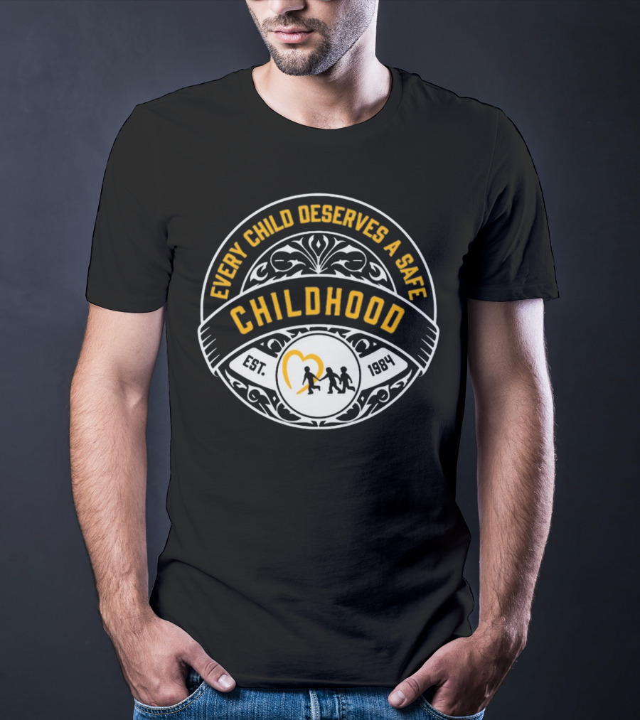 Every Child Deserves A Safe Childhood Mile Higher Charity Est. 1984 T-Shirt