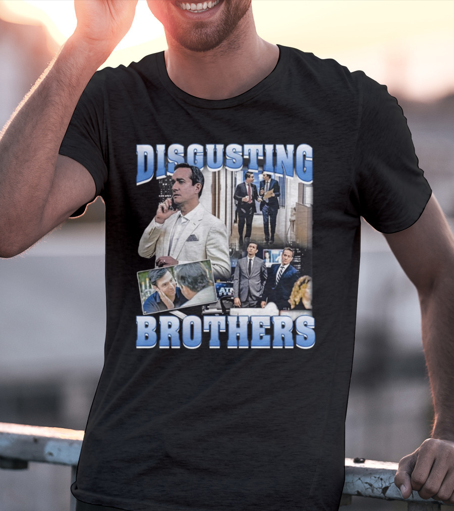 Disgusting Brothers Jon Roy Iconic Collage T-Shirt