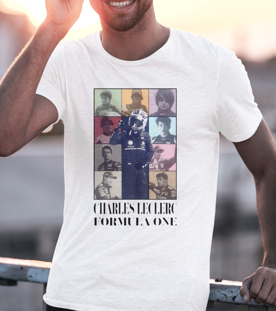 Charles Leclerc Formula One Eras Tour T-Shirt