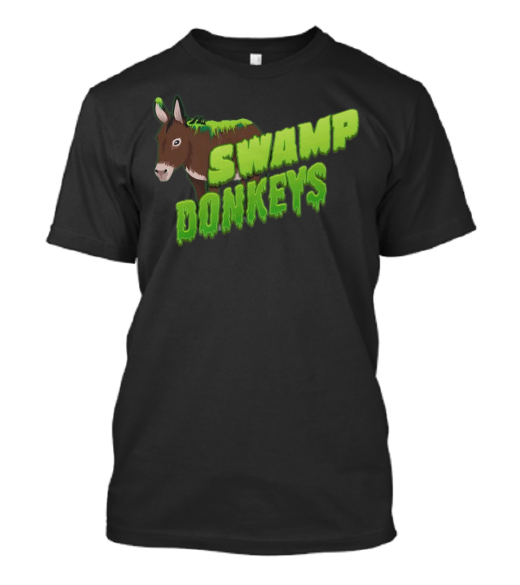 Jomboymedia Swamp Donkeys Blitzball 3 Dripping Green Donkey T-Shirt