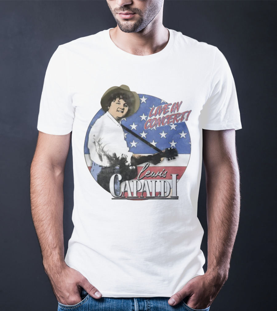 America's Sweetheart Returns Lewis Capaldi Live In Concert Tour T-Shirt