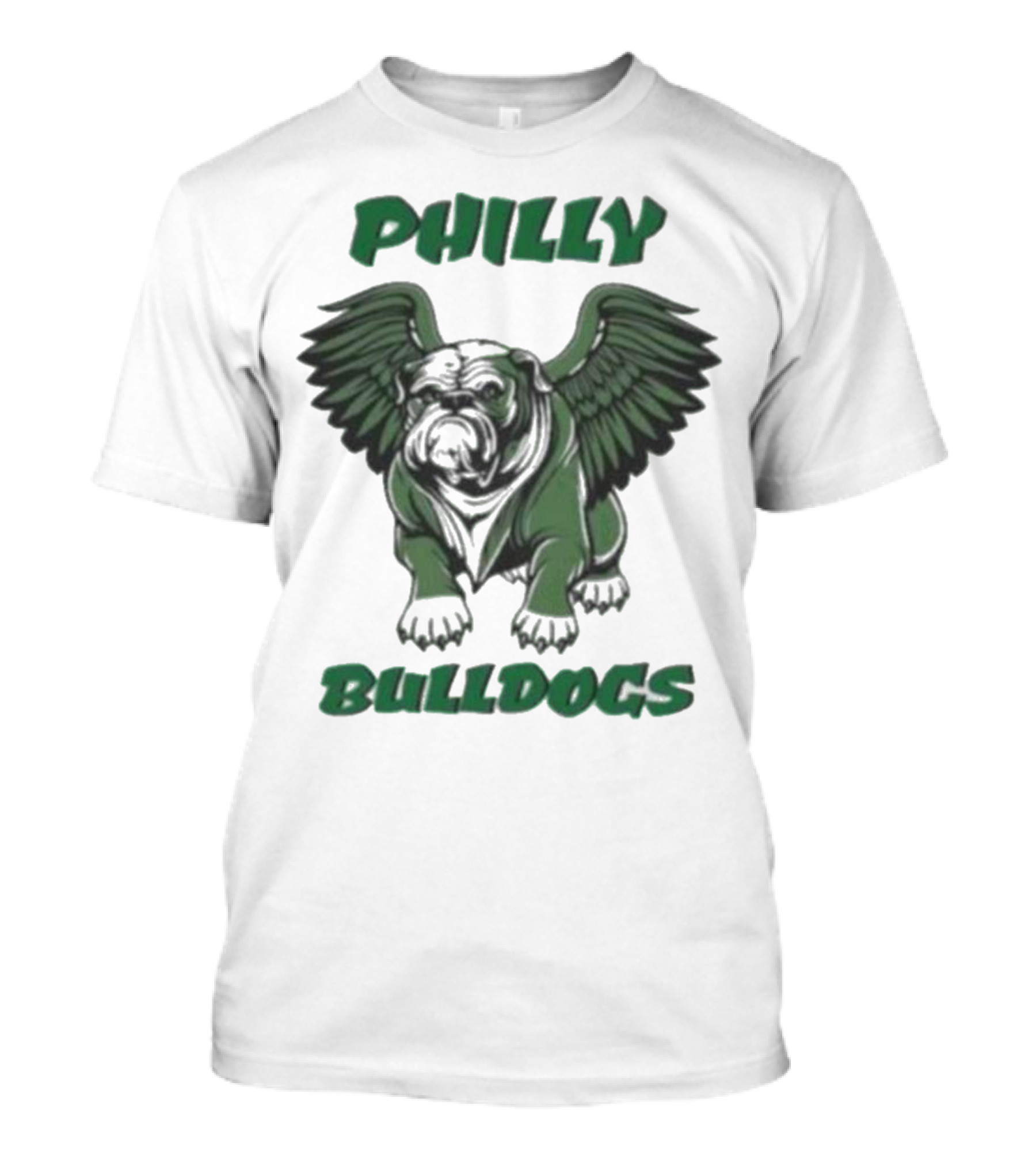 Philly Bulldogs Georgia Bird Dawgs Philadelphia Eagles Bulldogs T-Shirt