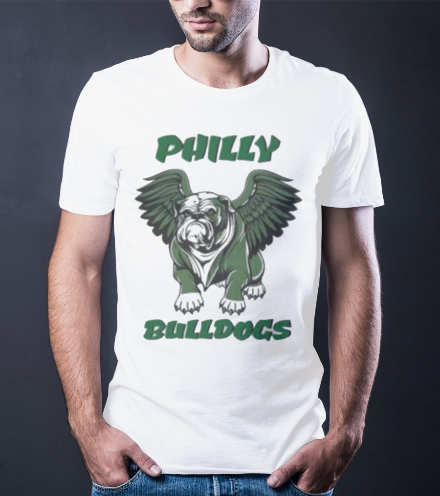 Philly Bulldogs Georgia Bird Dawgs Philadelphia Eagles Bulldogs T-Shirt
