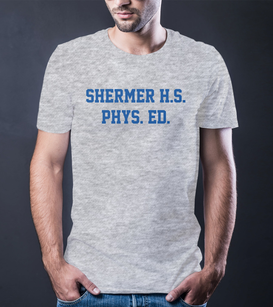 Shermer High School H.S. Phys Ed Retro T-Shirt