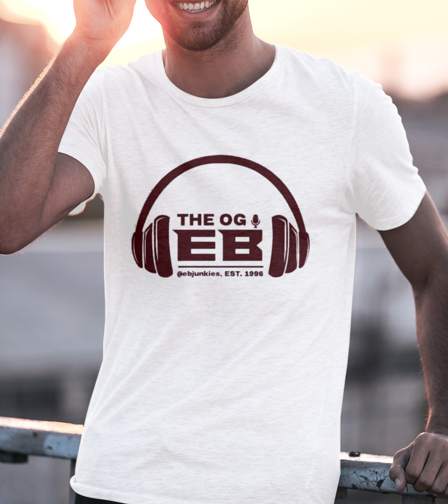 The Og EB Headphones @ebjunkies Est 1996 T-Shirt
