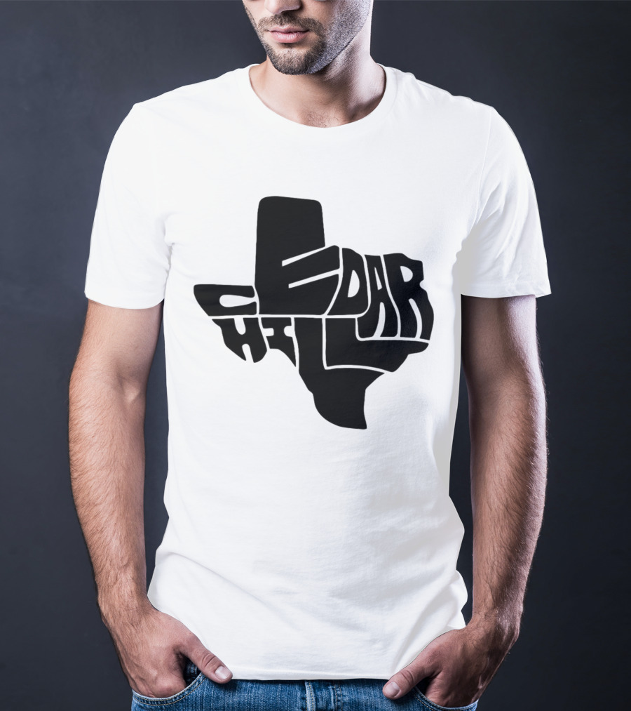 Cedar Hill Texas Map T-Shirt