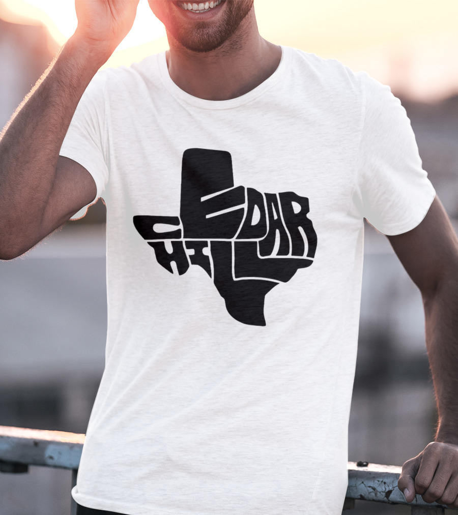 Cedar Hill Texas Map T-Shirt
