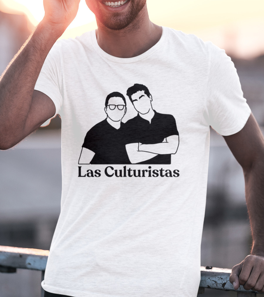 Las Culturistas Podcast Duo T-Shirt