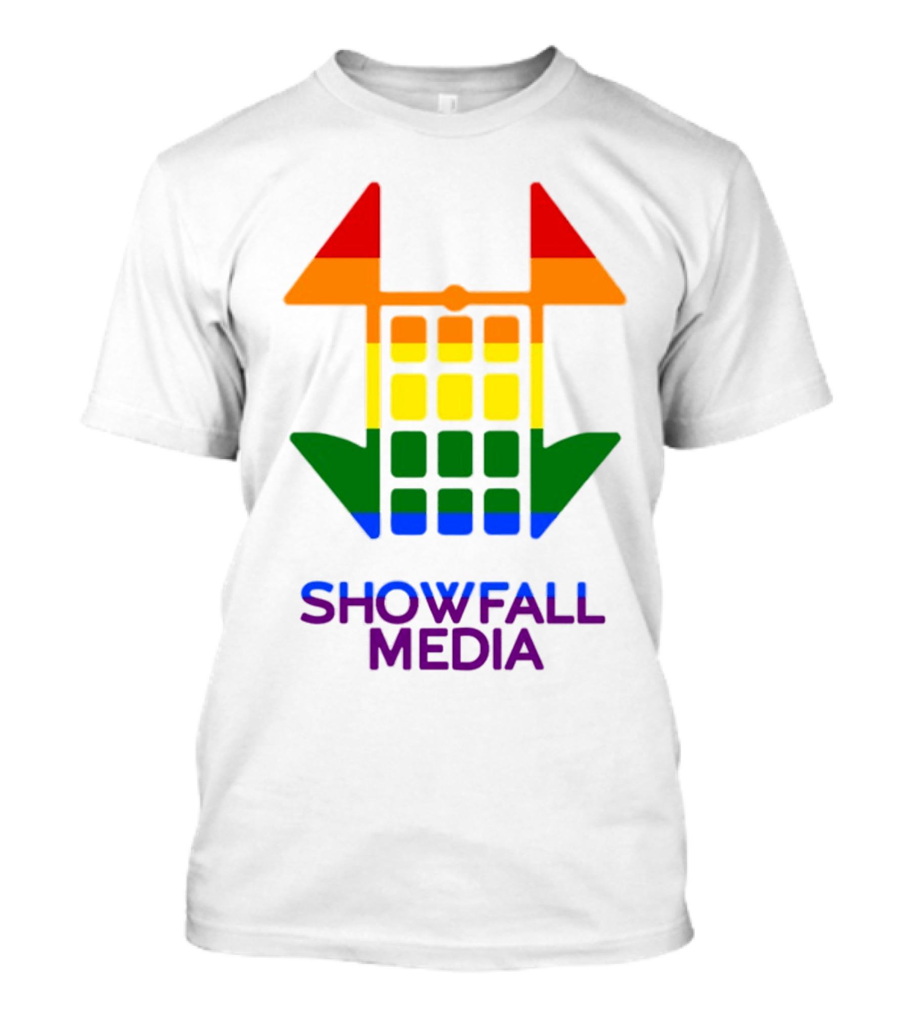 Bioloveds Showfall Media Rainbow T-Shirt