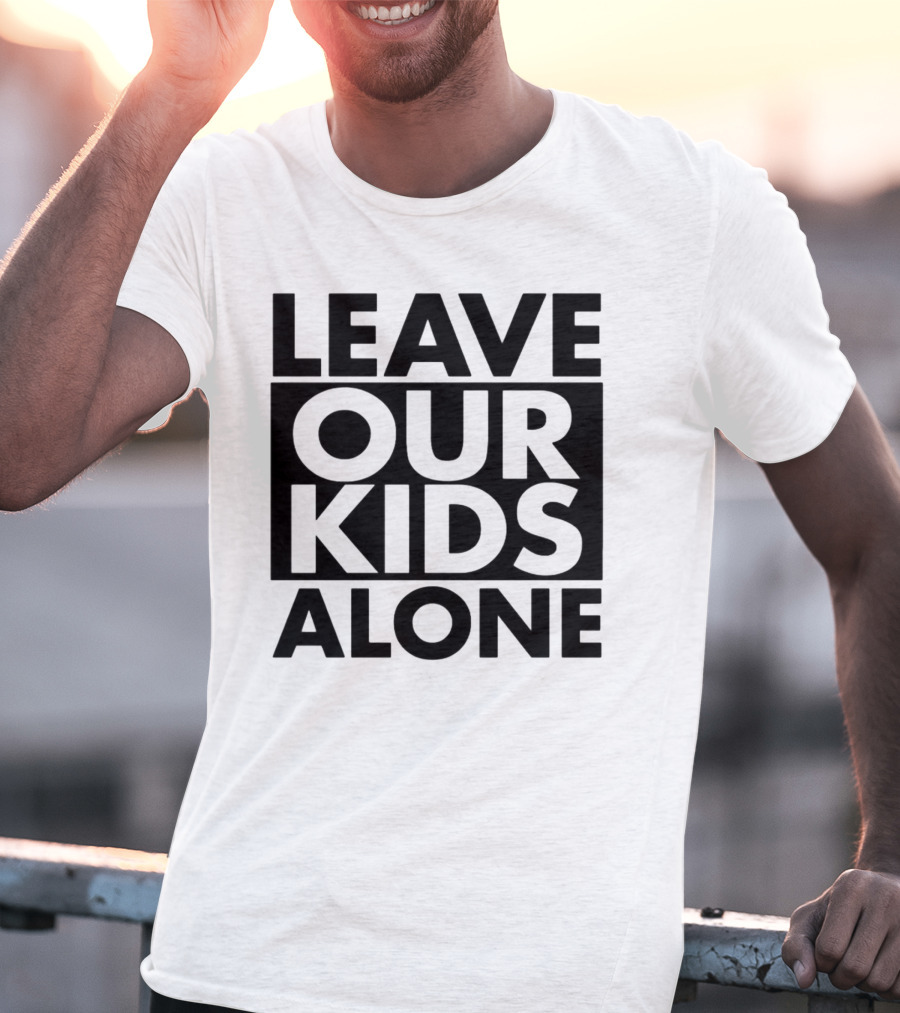Saticoy Elementary Leave Our Kids Alone T-Shirt