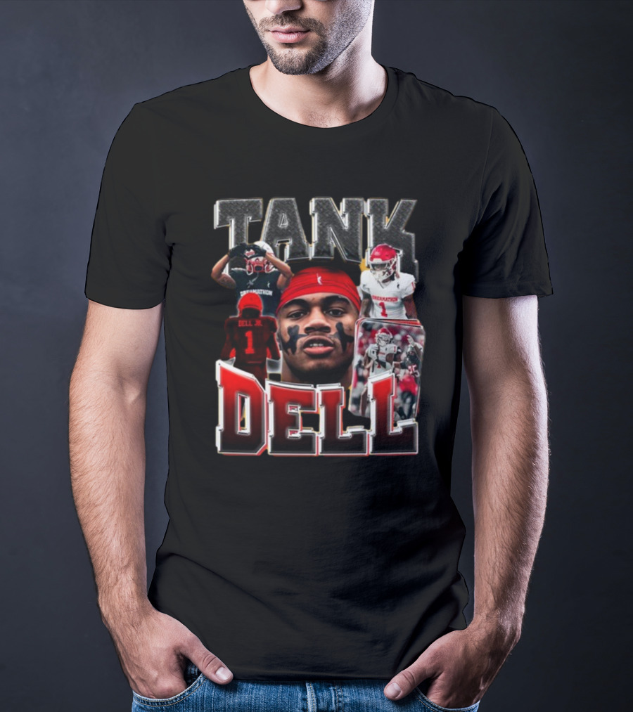 Bare Your Dreams With Tank Dell Football Action And Sports Spirit T-Shirt