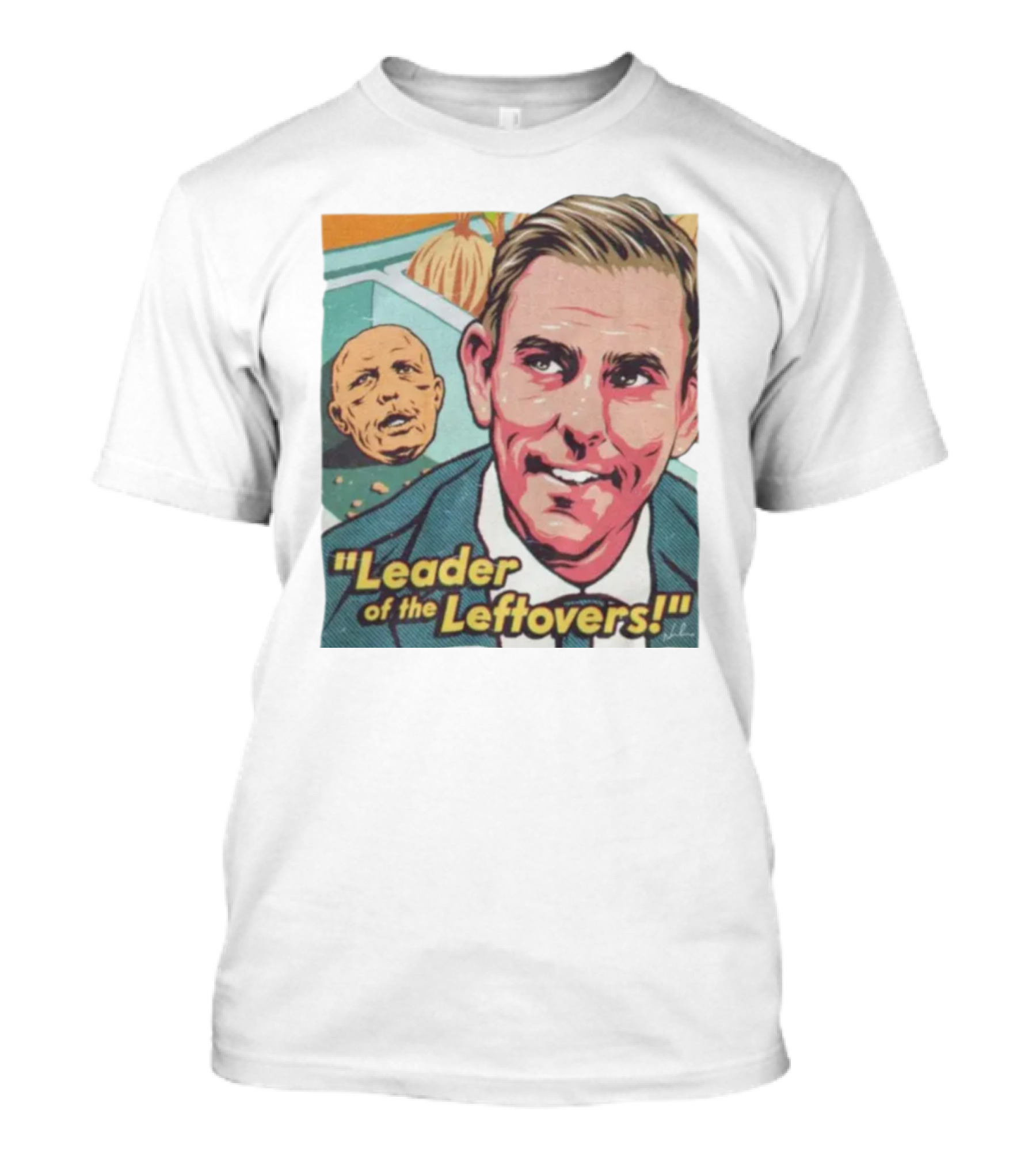 Leader Of The Leftovers Nordacious Pop Art Comic T-Shirt