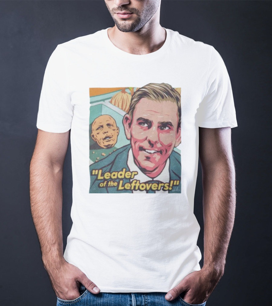 Leader Of The Leftovers Nordacious Pop Art Comic T-Shirt