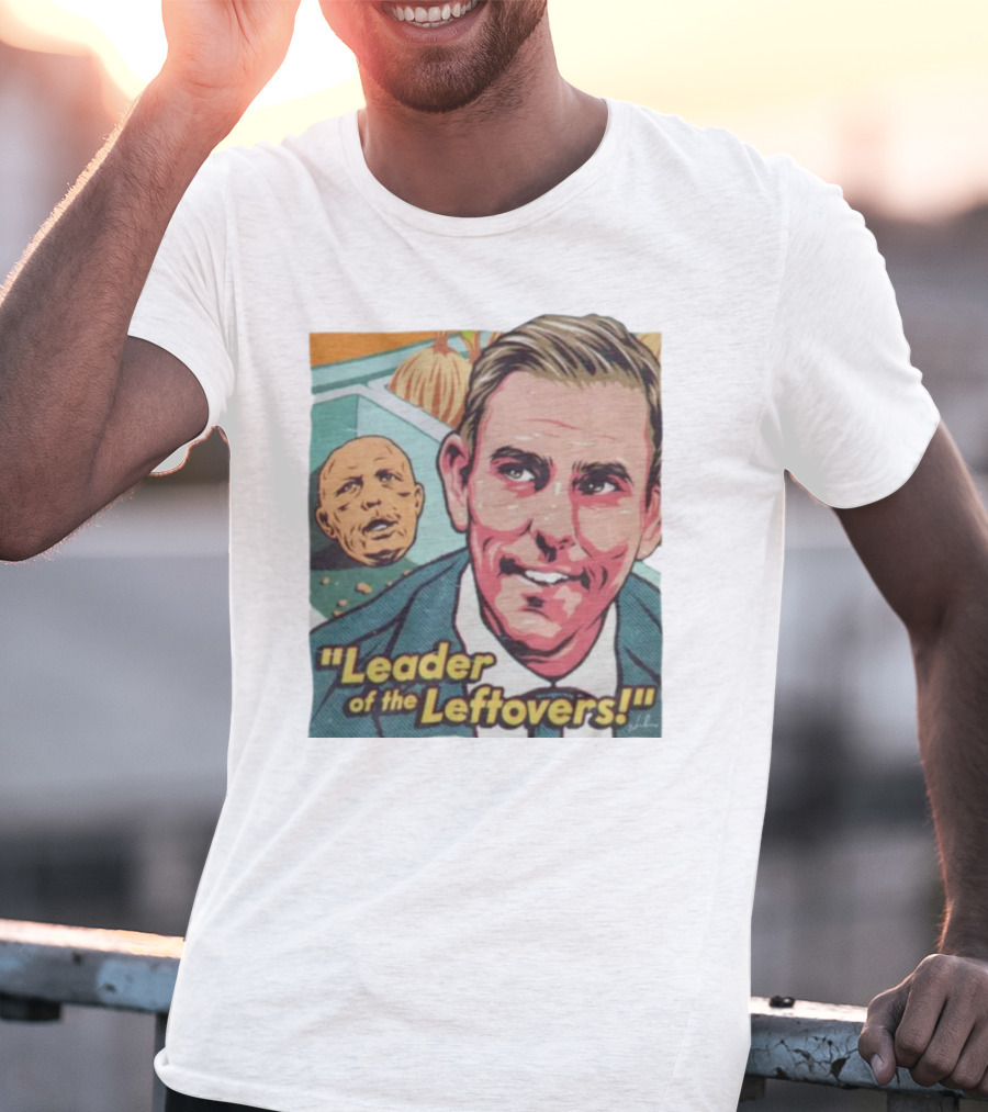 Leader Of The Leftovers Nordacious Pop Art Comic T-Shirt