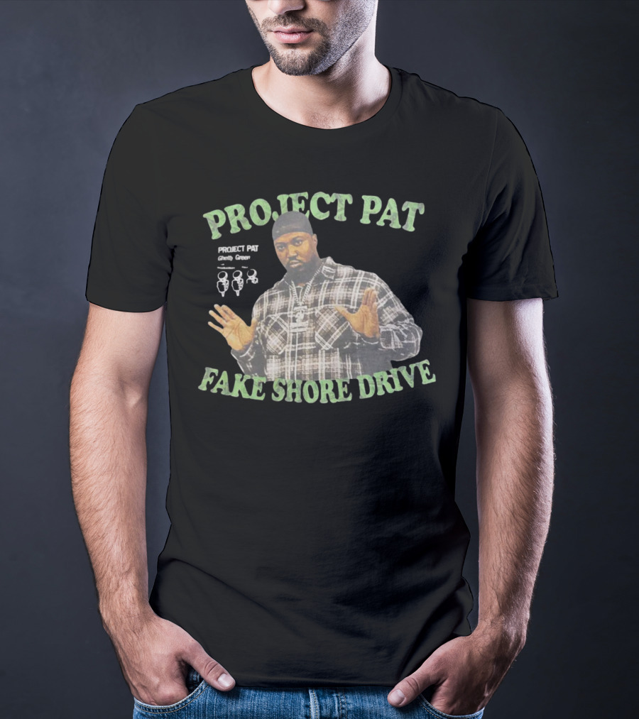 PRO.JECT PAT GHETTO GREEN FAKE SHORE DRIVE T-Shirt