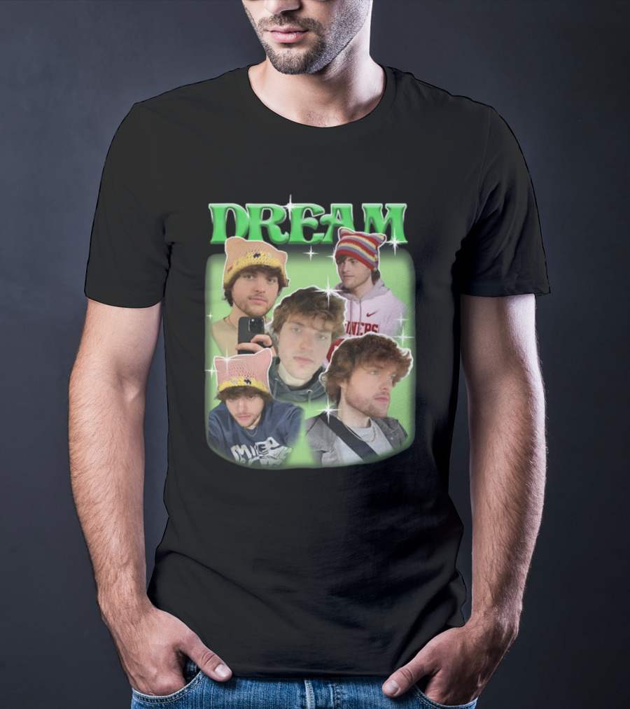 Dreamwastaken Devllishdrm Band Image Collage T-Shirt