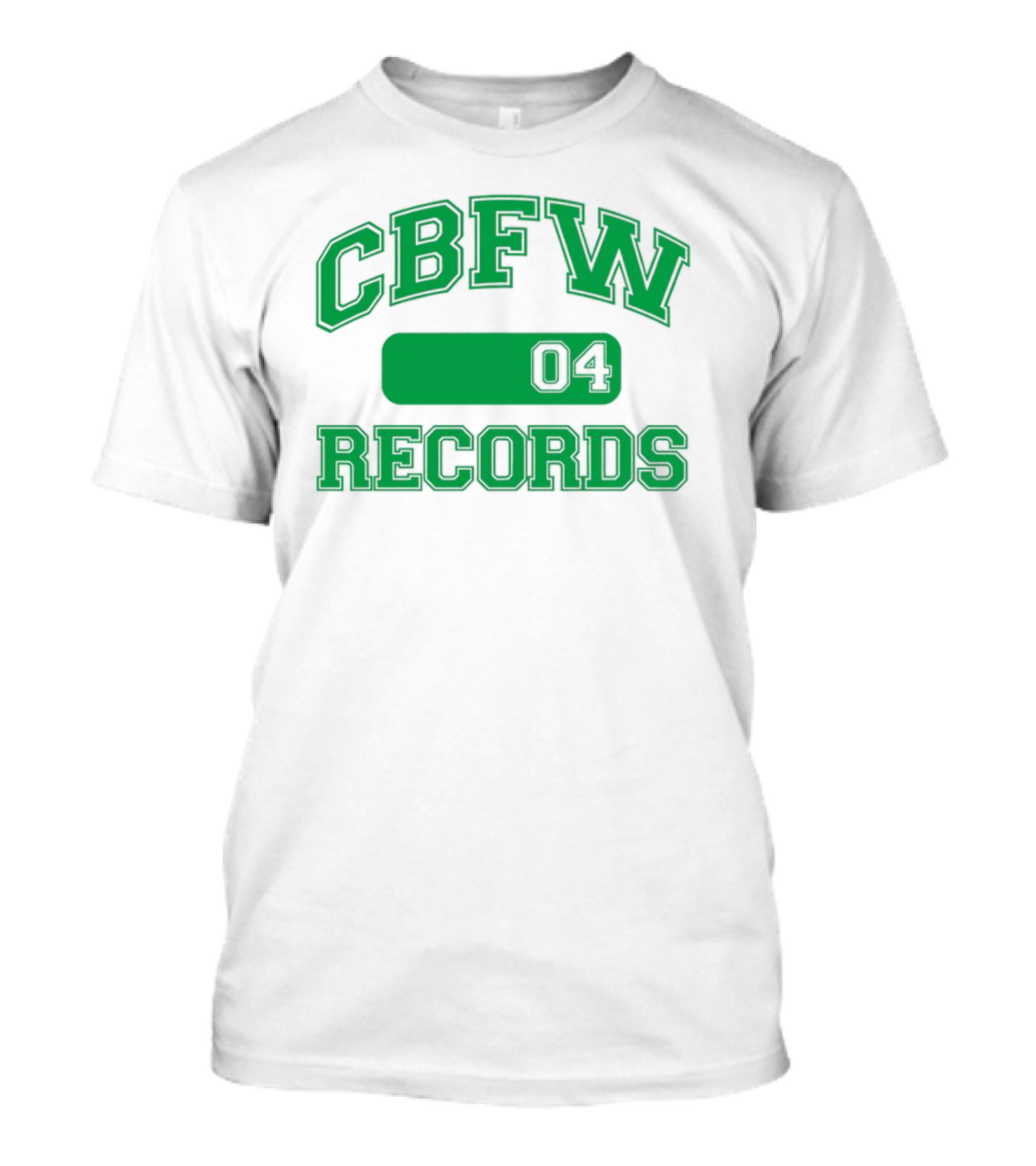1Millthebrand CBFW 04 Records Merch T-Shirt