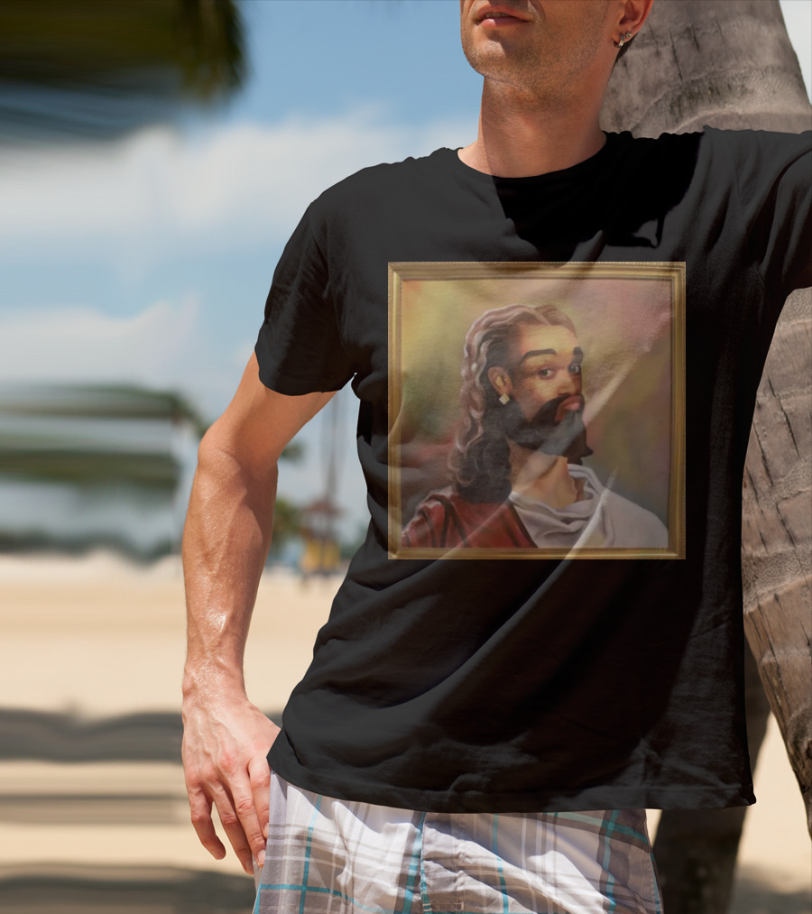 Malcolm Flex48 You Know Jesus Framed Portrait Classic T-Shirt