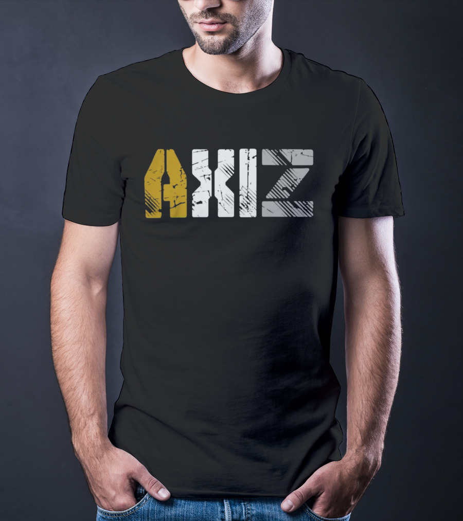 Axiz Pro-Wrestling NOAH Textured Grunge T-Shirt