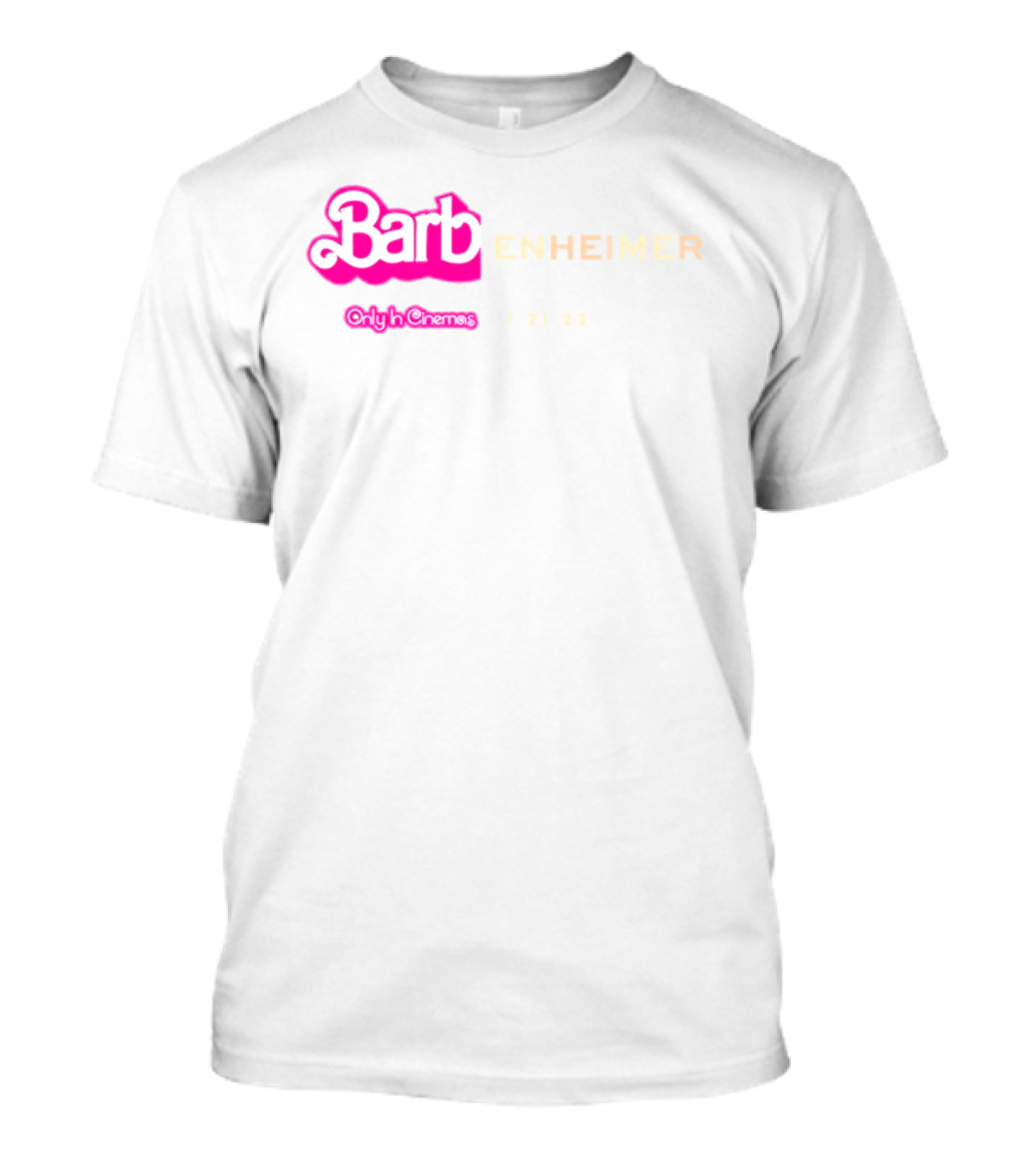 Barbenheimer Only In Cinemas 7 21 23 T-Shirt