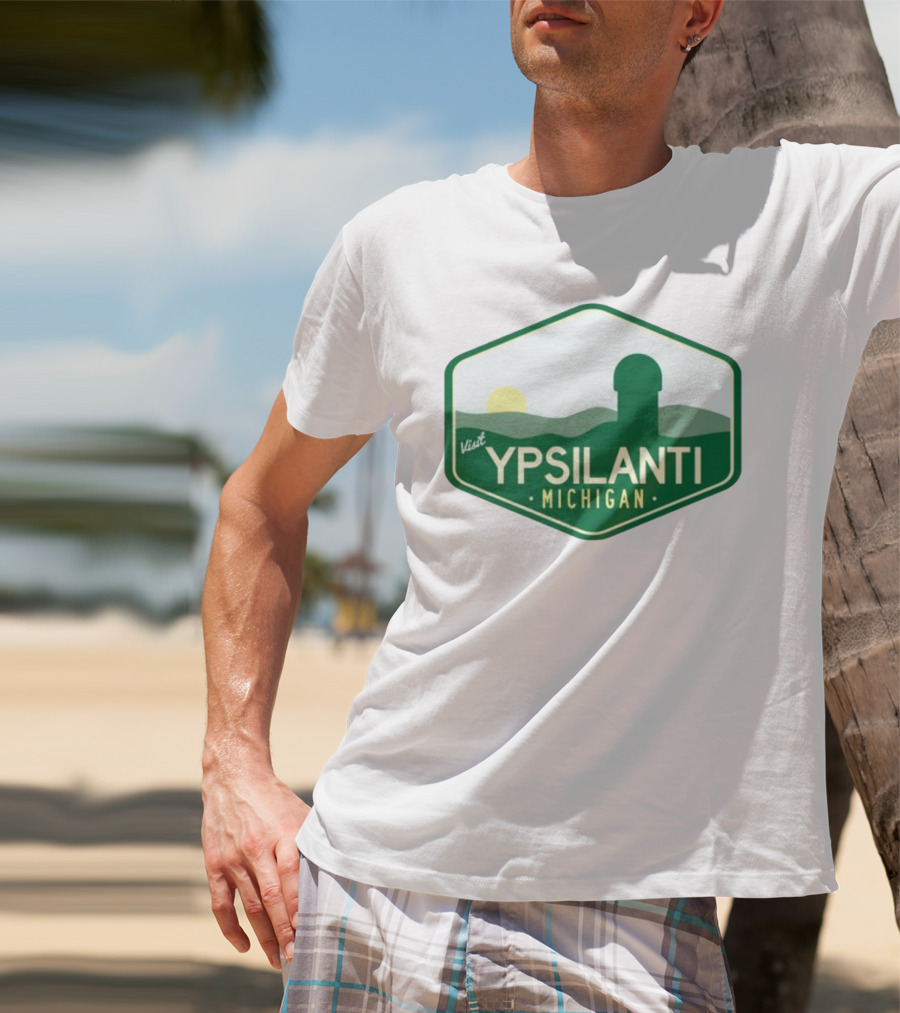 Visit Ypsilanti Michigan Scenic Landscape T-Shirt