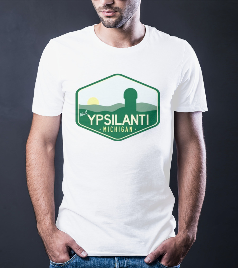 Visit Ypsilanti Michigan Scenic Landscape T-Shirt