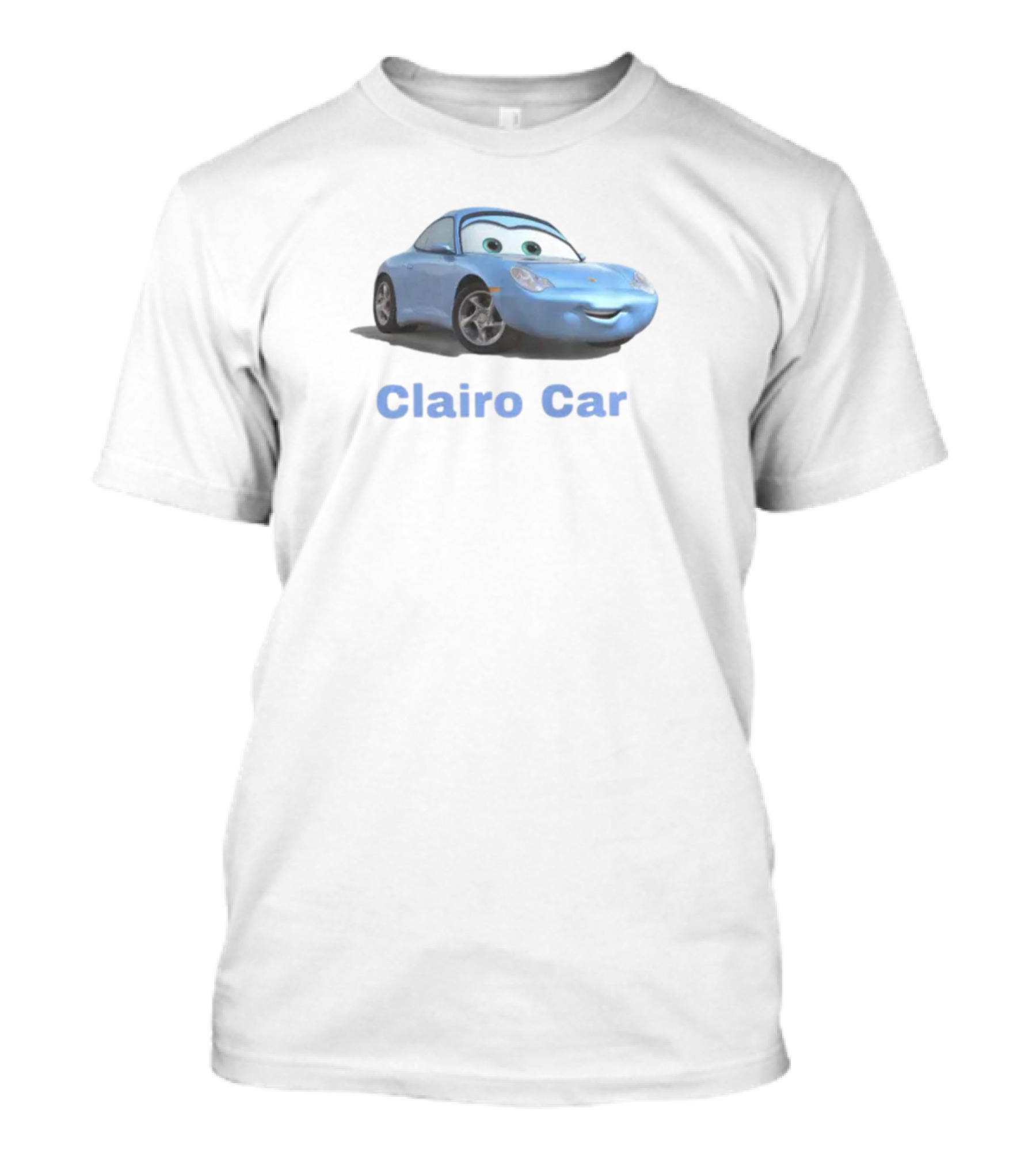 Clairo Car Pixar-Inspired Character Image T-Shirt