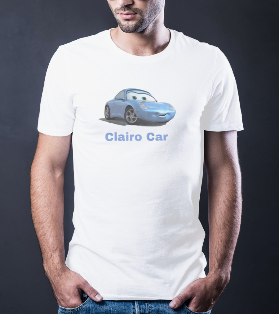 Clairo Car Pixar-Inspired Character Image T-Shirt