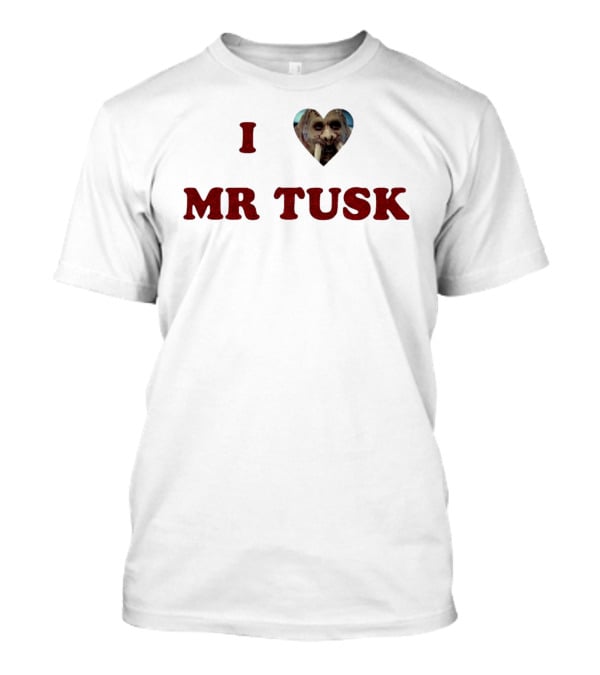 I Heart Mr Tusk Walrus Face T-Shirt