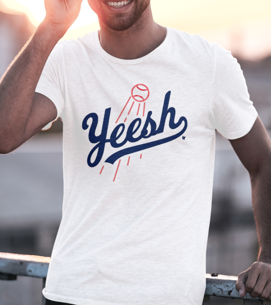 Yeesh Baseball Los Angeles Dodgers Inspired T-Shirt