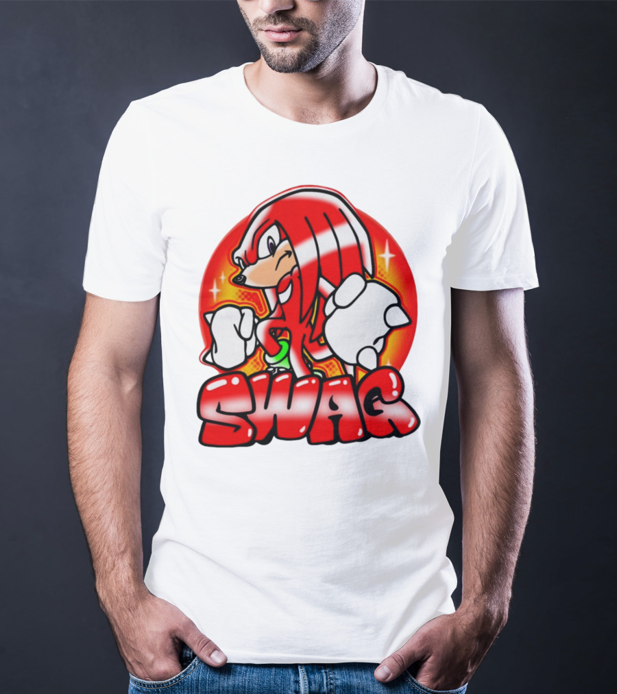 Mamono World Swaggles SWAG Red Character Power T-Shirt