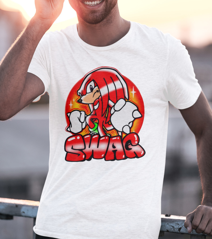 Mamono World Swaggles SWAG Red Character Power T-Shirt