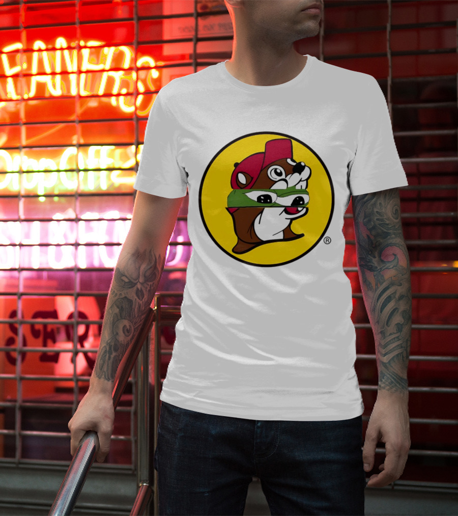 Pepe Buc-ee's Beaver Mashup T-Shirt