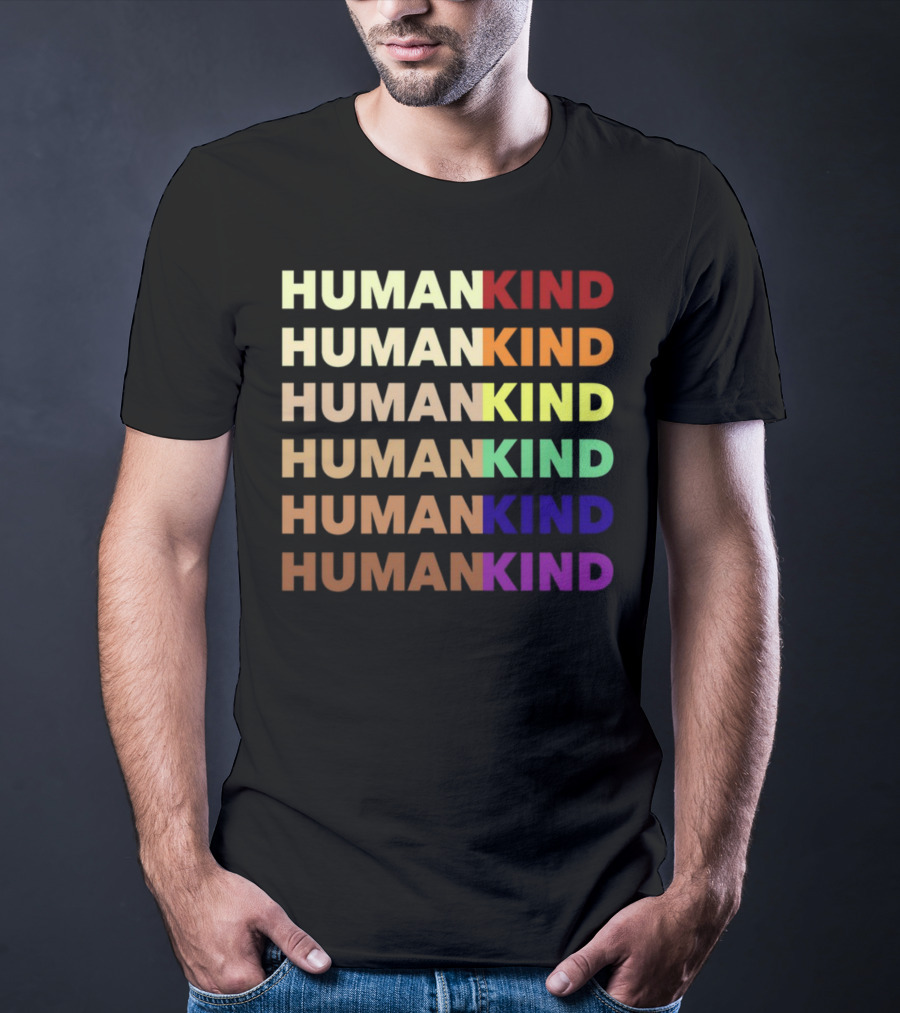 HUMANKIND Pride Rainbow Colors Diversity T-Shirt