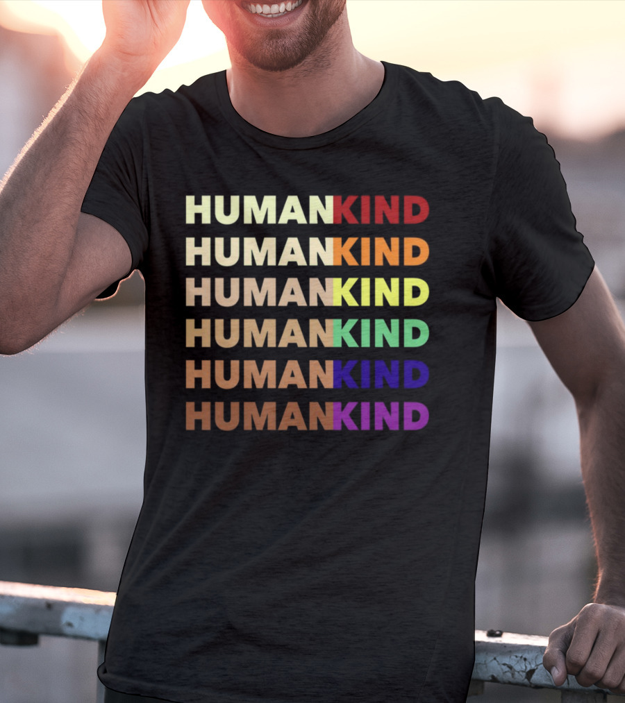 HUMANKIND Pride Rainbow Colors Diversity T-Shirt
