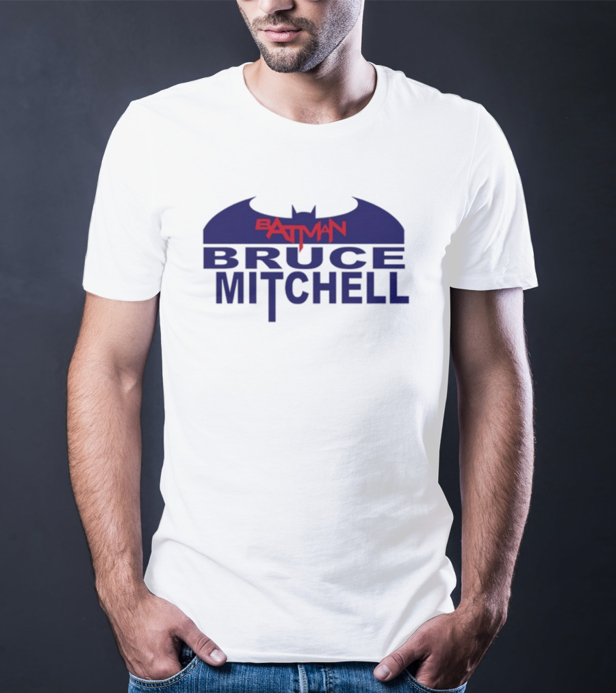 Batman Bruce Mitchell Bat T-Shirt