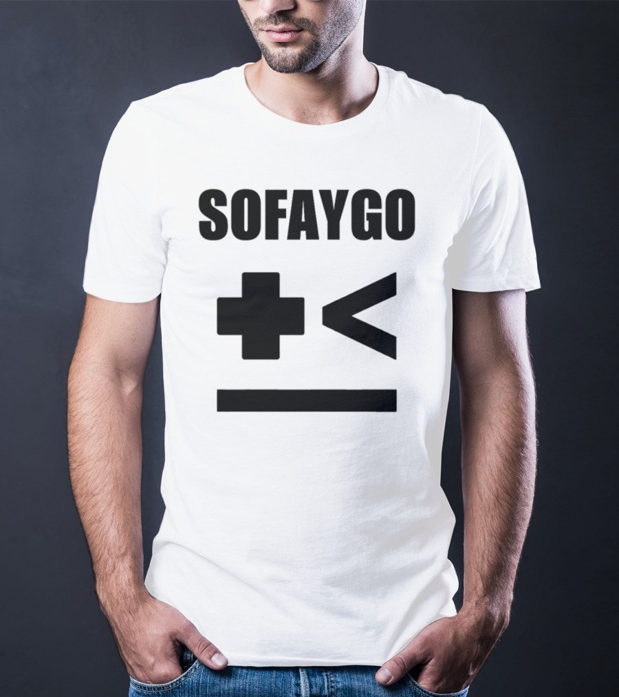SOFAYGO Impact Plus Minus Less Equal T-Shirt