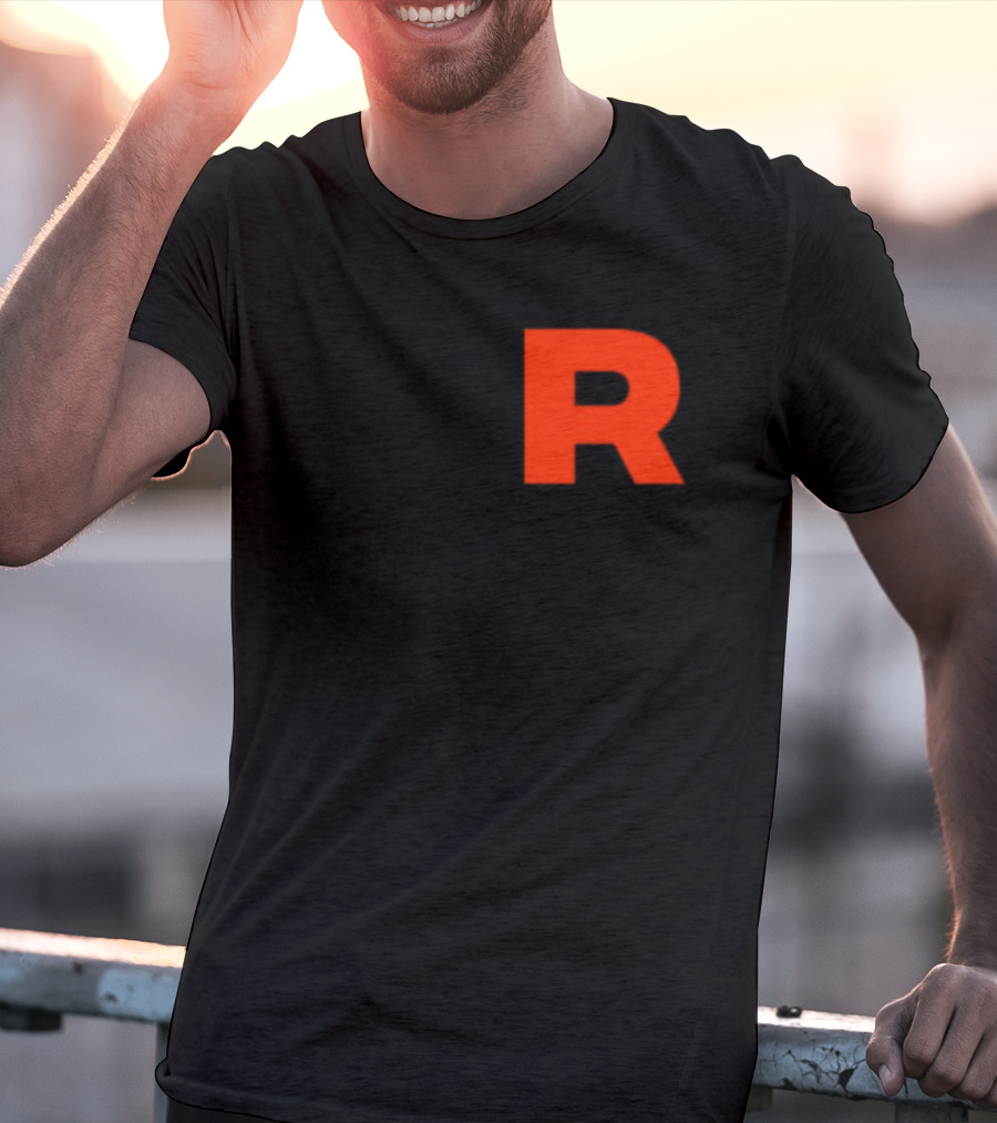 Team Rocket Red R Emblem T-Shirt
